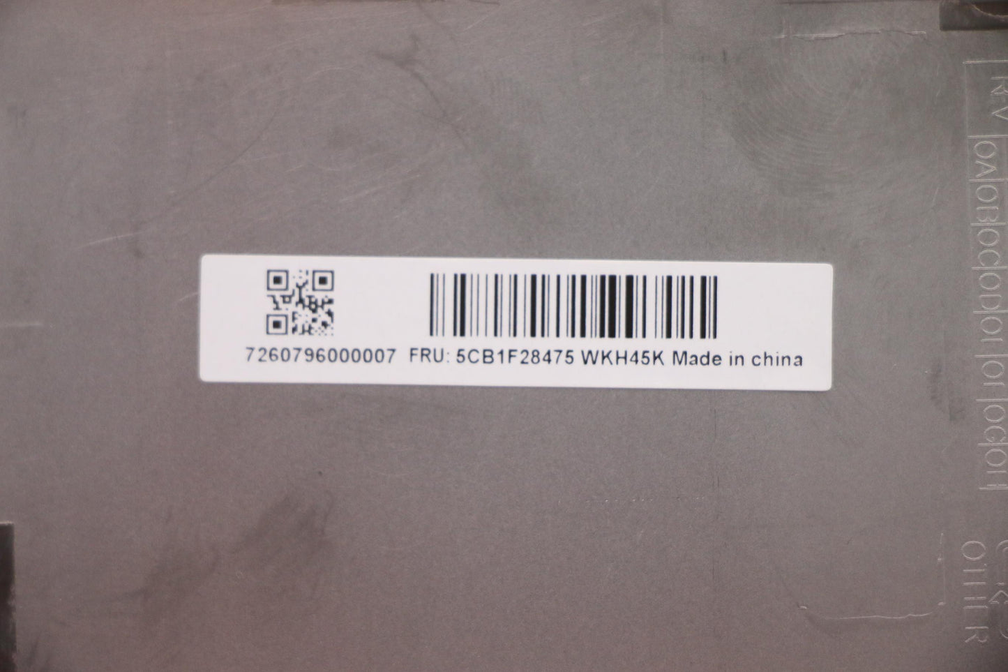Lenovo Cover Lower Case C 82R0 Grey - 5CB1F28475