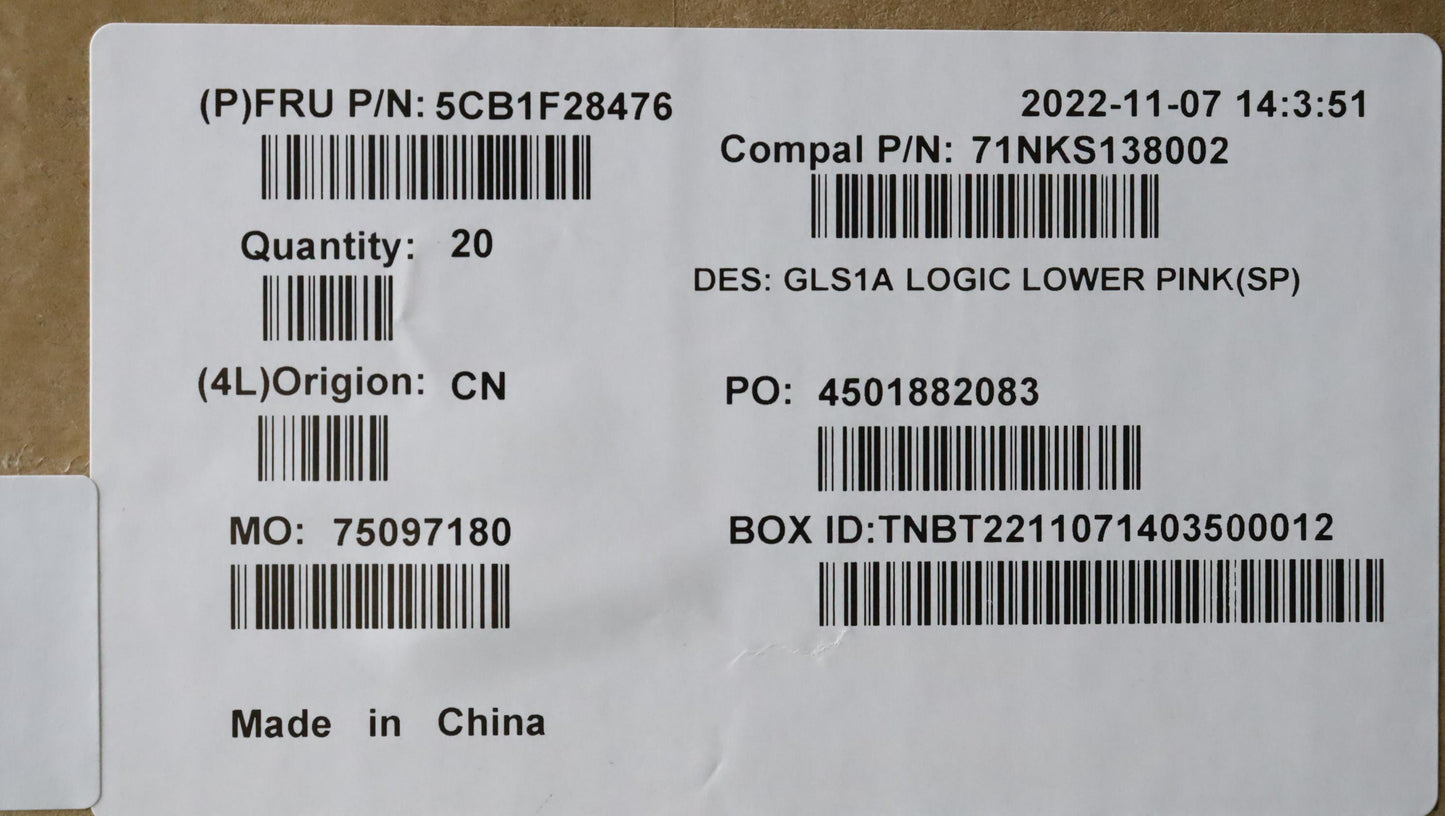 Lenovo Cover Lower Case C 82R0 Sand - 5CB1F28476