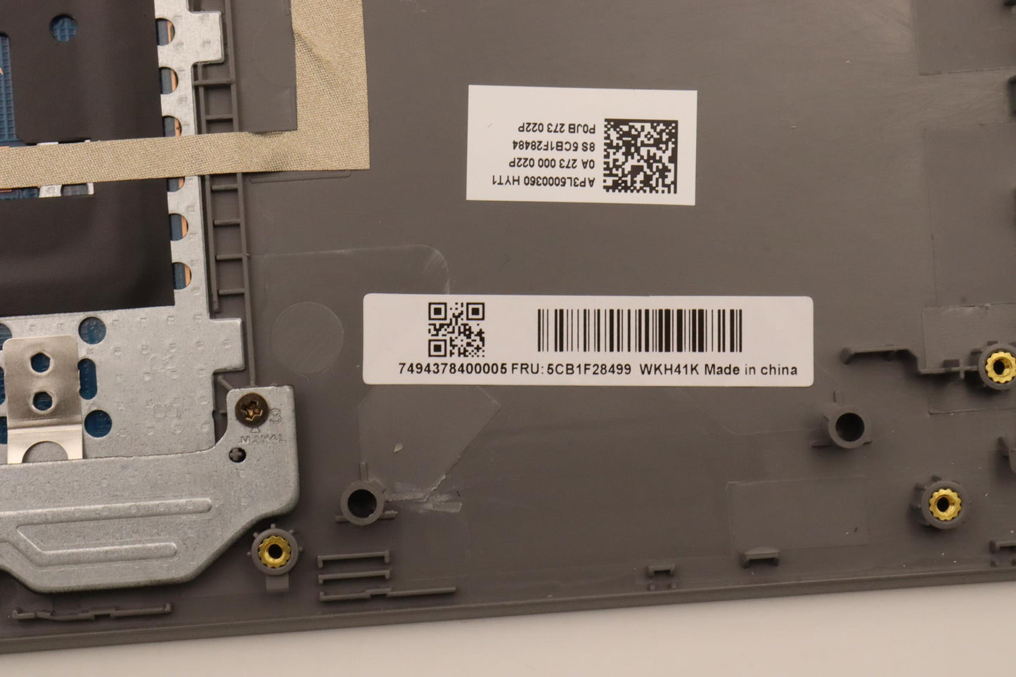 Lenovo Cover Uppercaseassembly Por C8 - 5CB1F28499