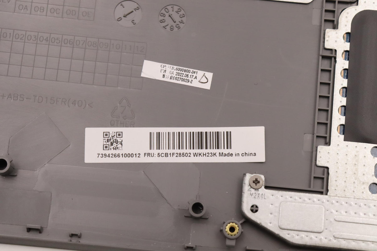 Lenovo Cover Uppercaseasmnordic C82R0 - 5CB1F28502