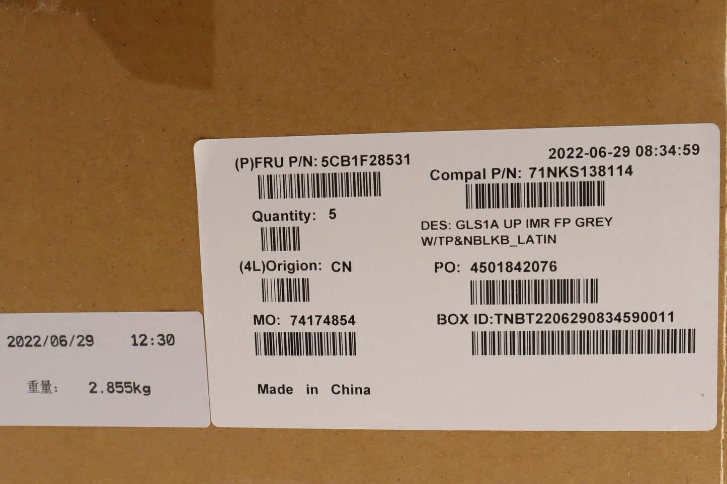 Lenovo Cover Uppercaseasmla Spa C82R0 - 5CB1F28531