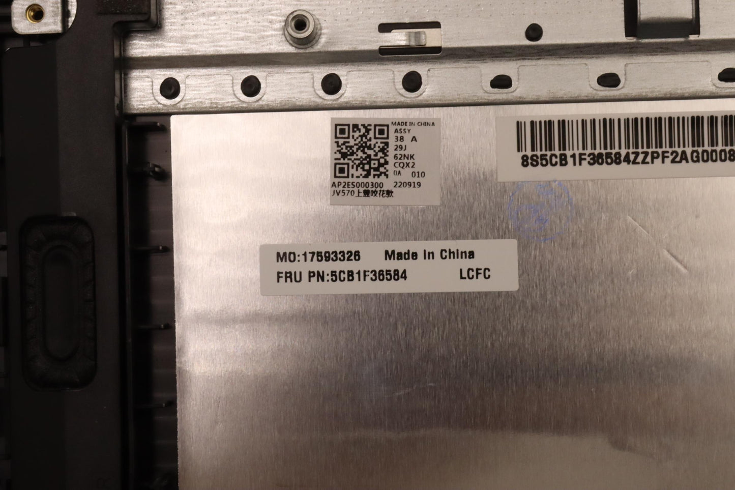Lenovo Cover Upper Case Assembly Ara - 5CB1F36584