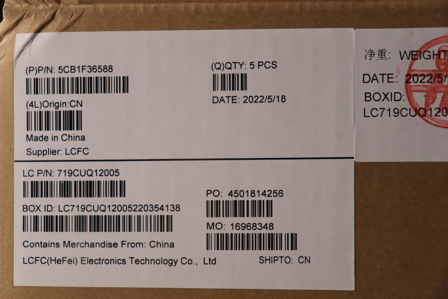 Lenovo Cover Upper Case Assembly Cze/ - 5CB1F36588