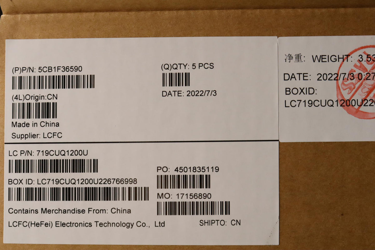 Lenovo Cover Upper Case Assembly Eng - 5CB1F36590