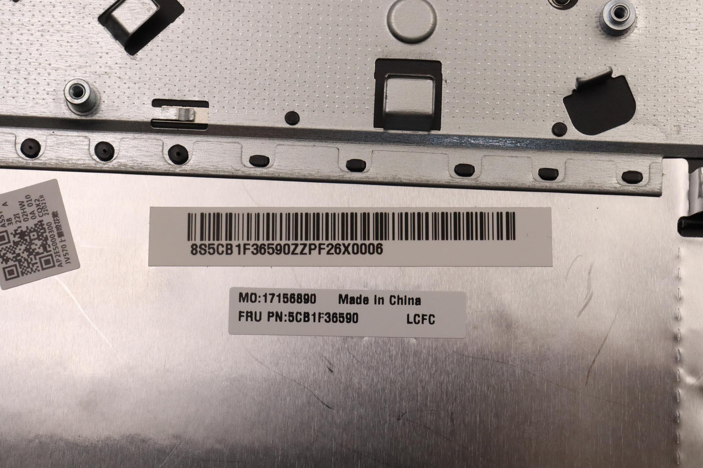 Lenovo Cover Upper Case Assembly Eng - 5CB1F36590