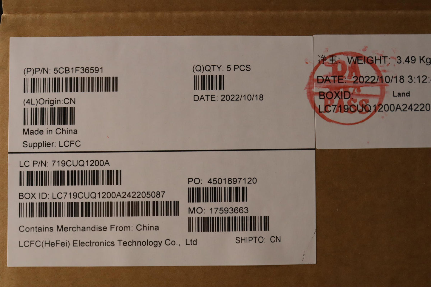Lenovo Cover Upper Case Assembly Fra - 5CB1F36591