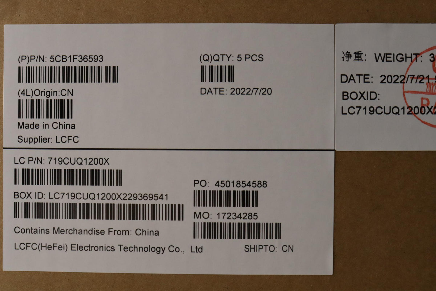 Lenovo Cover Upper Case Assembly Fra/ - 5CB1F36593