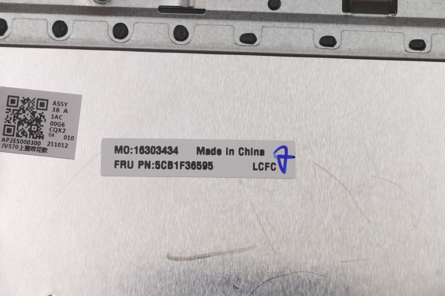 Lenovo Cover Upper Case Assembly Ger - 5CB1F36595