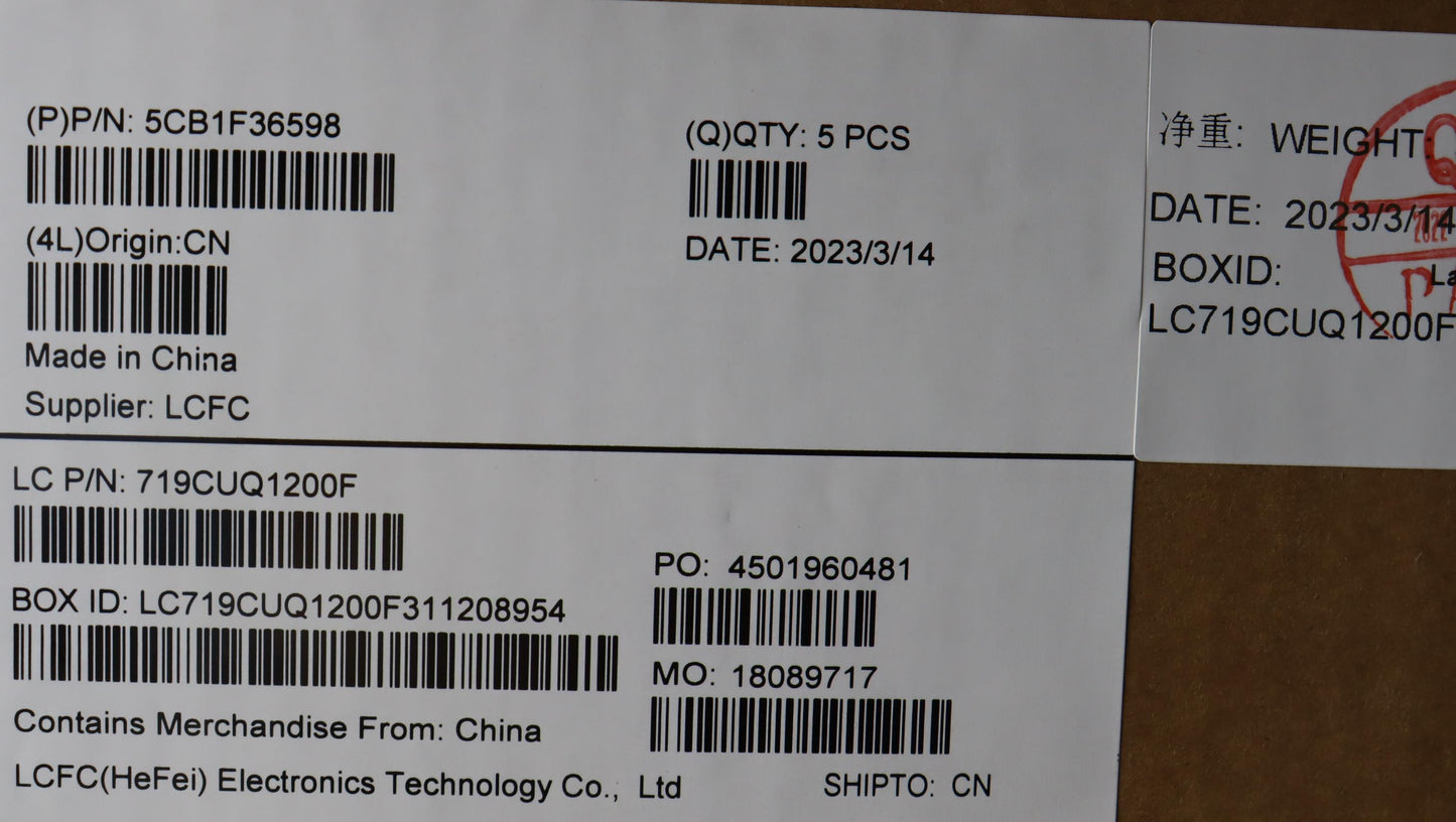 Lenovo Cover Upper Case Assembly Hun - 5CB1F36598