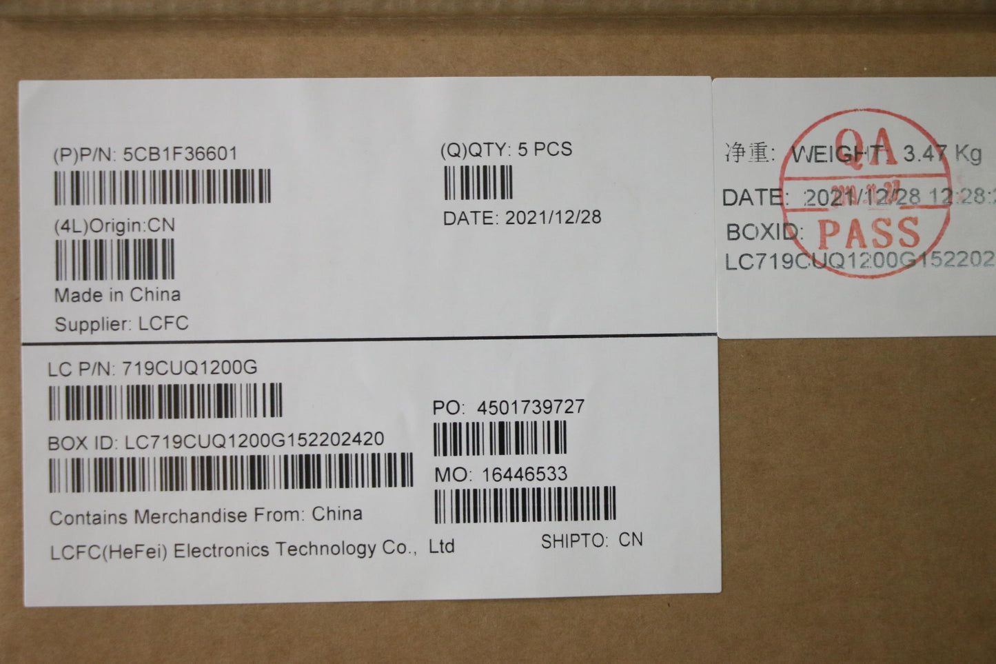 Lenovo Cover Upper Case Assembly Jpn - 5CB1F36601