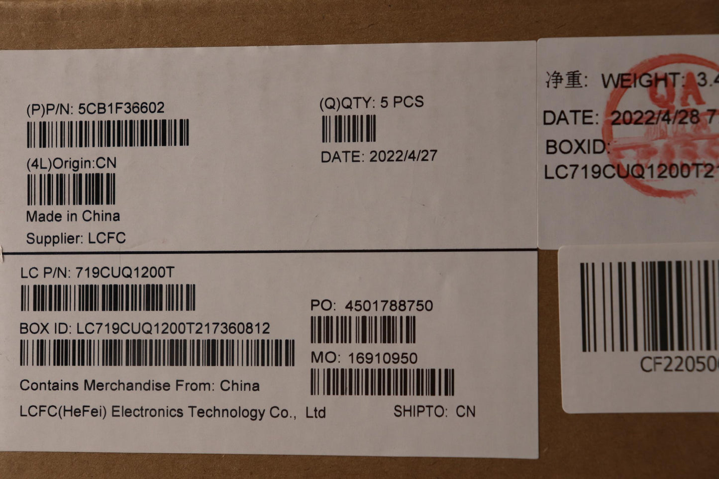Lenovo Cover Upper Case Assembly Kor - 5CB1F36602