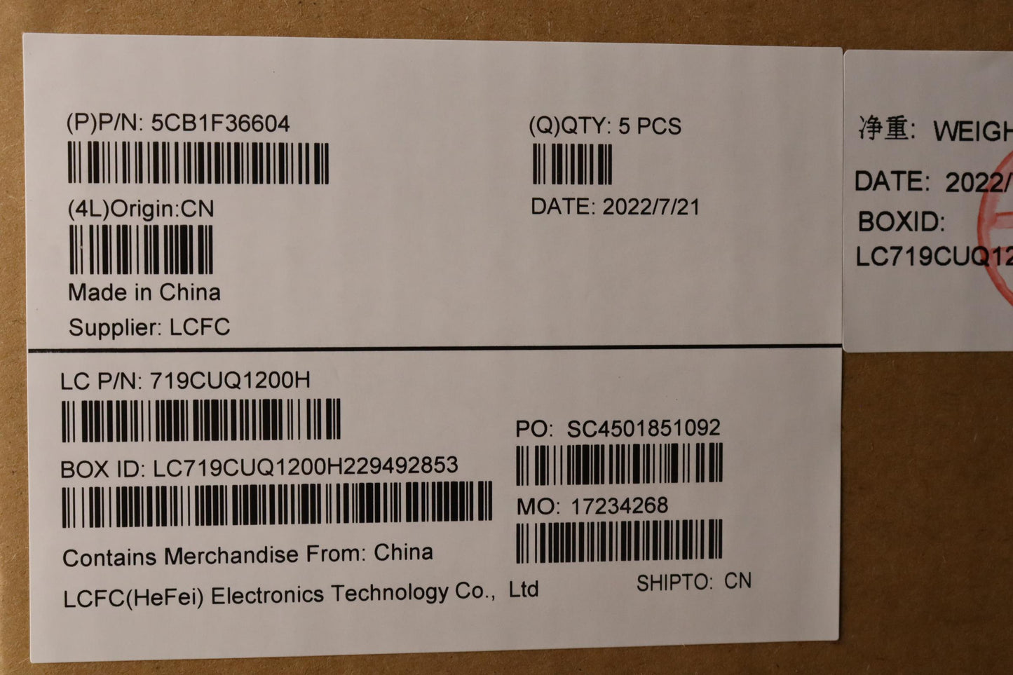 Lenovo Cover Upper Case Assembly Nord - 5CB1F36604