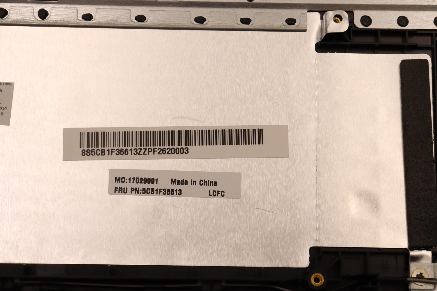 Lenovo Cover Upper Case Assembly Uke - 5CB1F36613