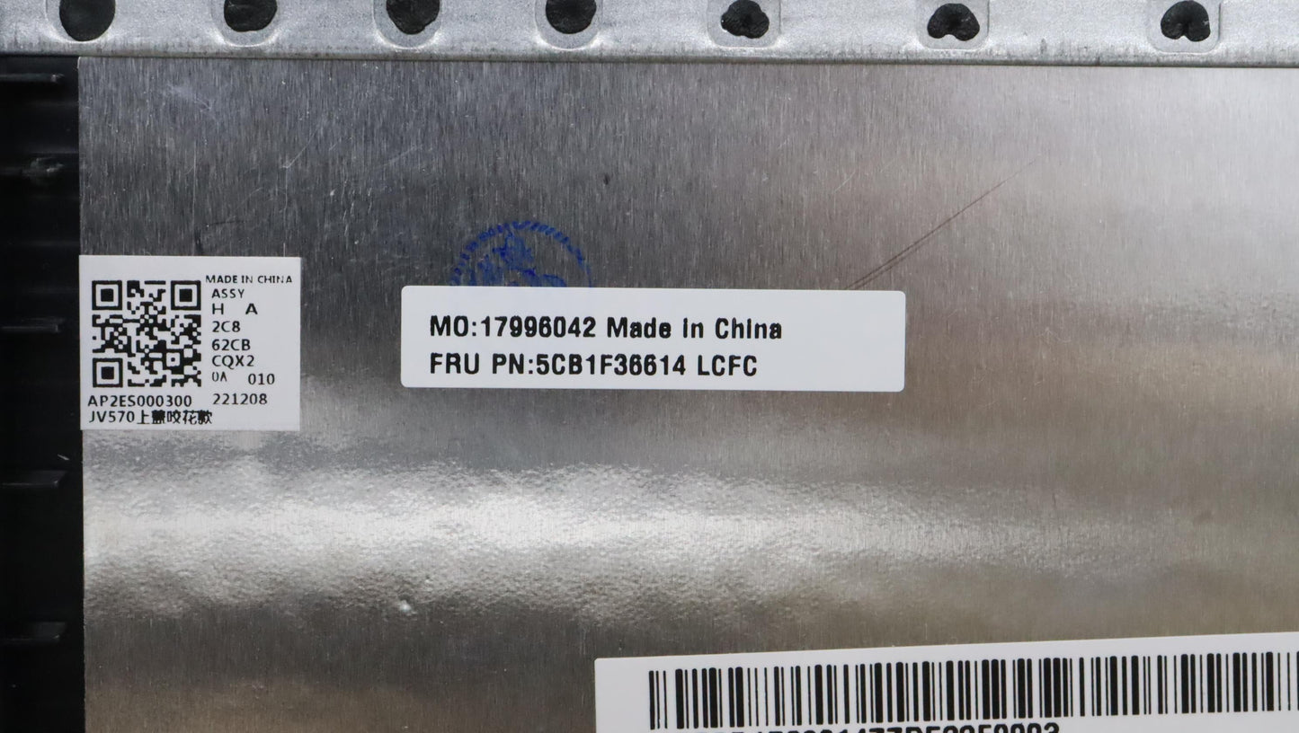 Lenovo Cover Upper Case Assembly Ukr - 5CB1F36614