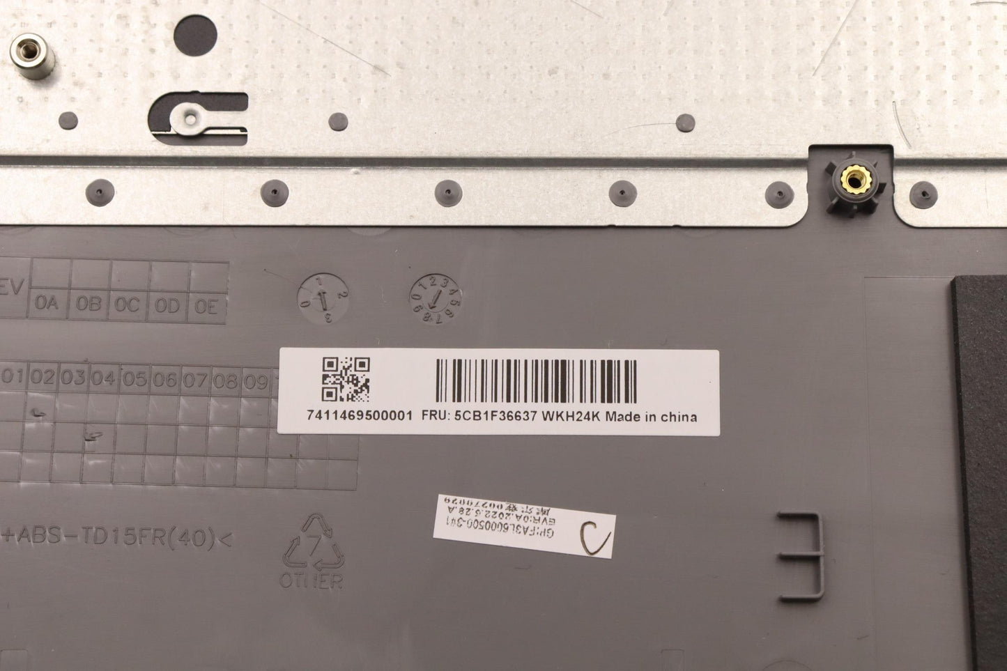 Lenovo Cover Uppercaseasmtur C82R1 Nf - 5CB1F36637