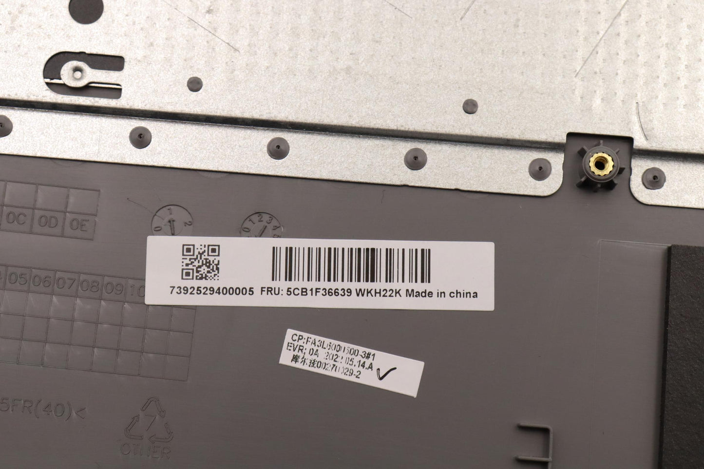 Lenovo Cover Uppercaseasmla Spa C82R1 - 5CB1F36639