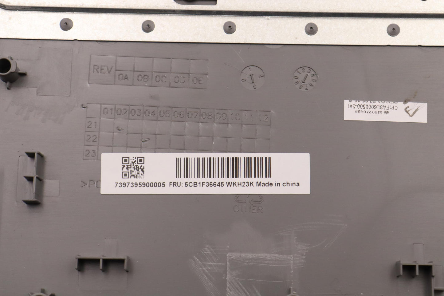 Lenovo Cover Uppercaseasmhun C82R1 Nf - 5CB1F36645