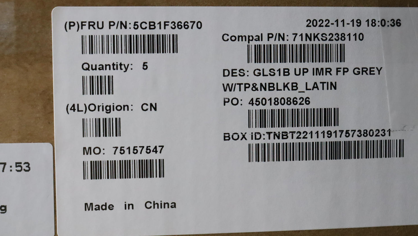 Lenovo Cover Uppercaseasmla Spa C82R1 - 5CB1F36670