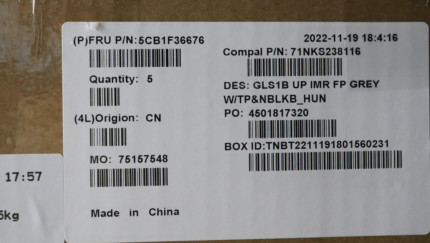 Lenovo Cover Uppercaseasmhun C82R1 Fp - 5CB1F36676