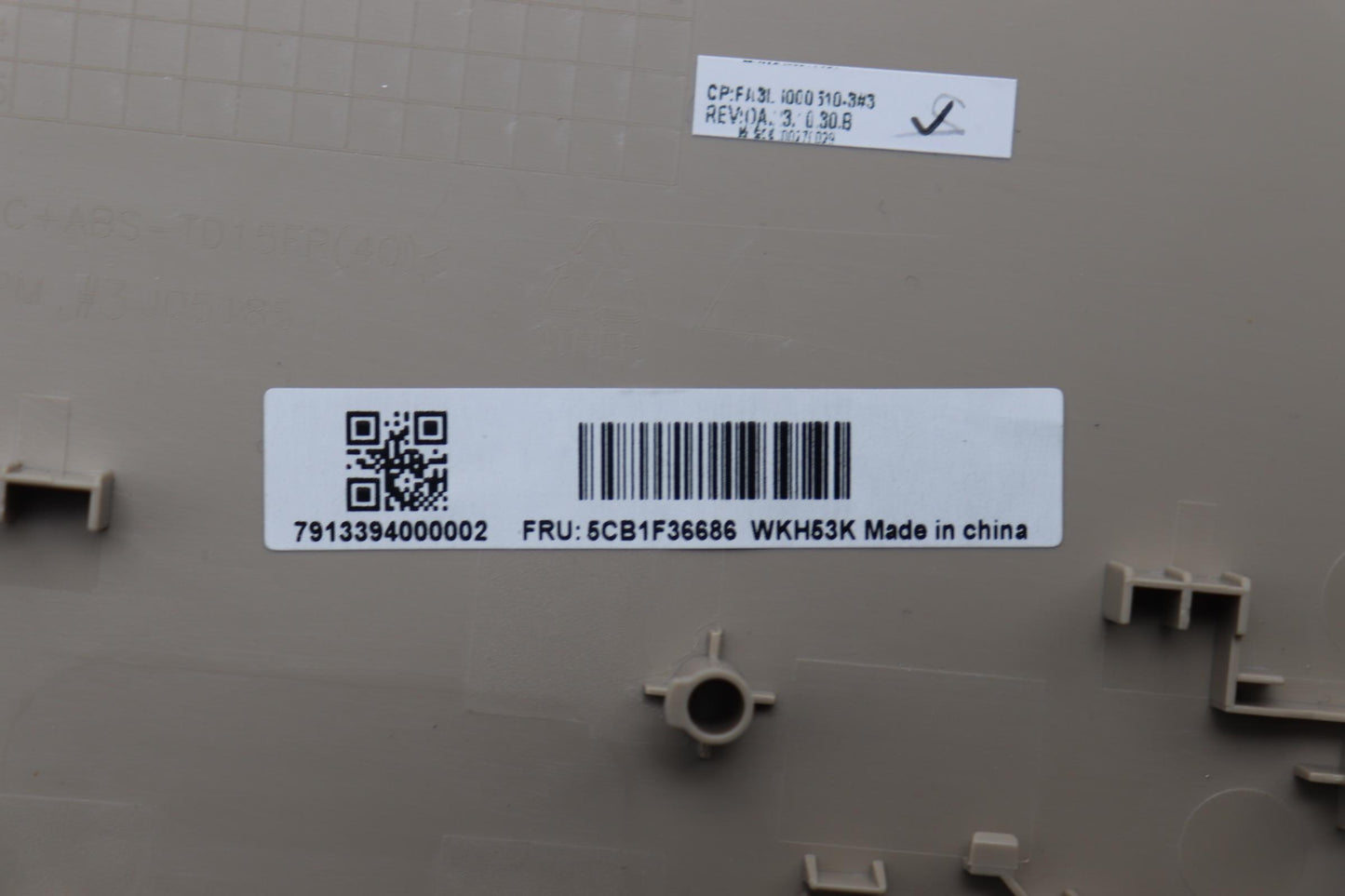 Lenovo Cover Uppercaseassembly Eng C8 - 5CB1F36686