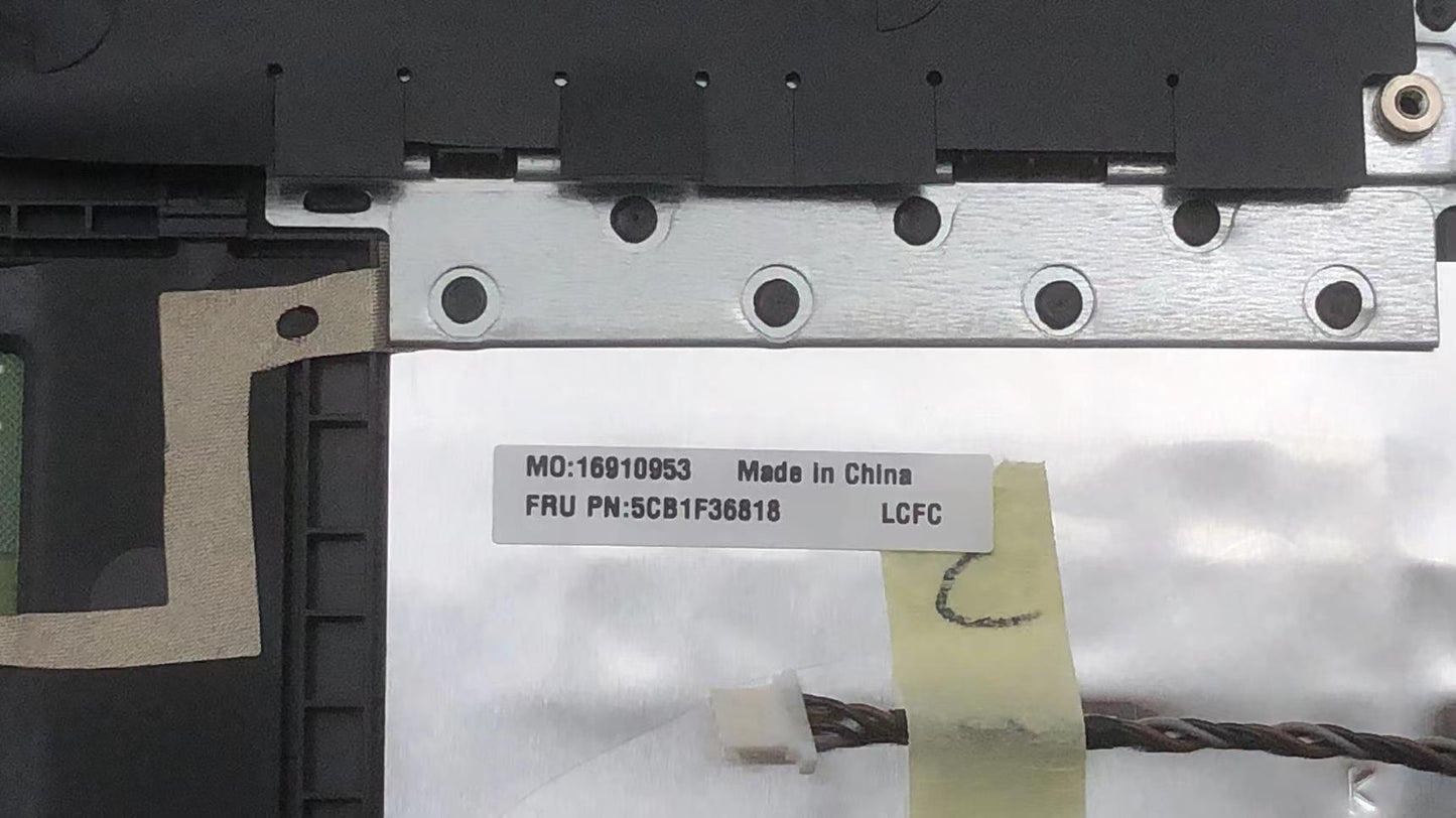 Lenovo Cover Upper Case Assembly Eng - 5CB1F36818