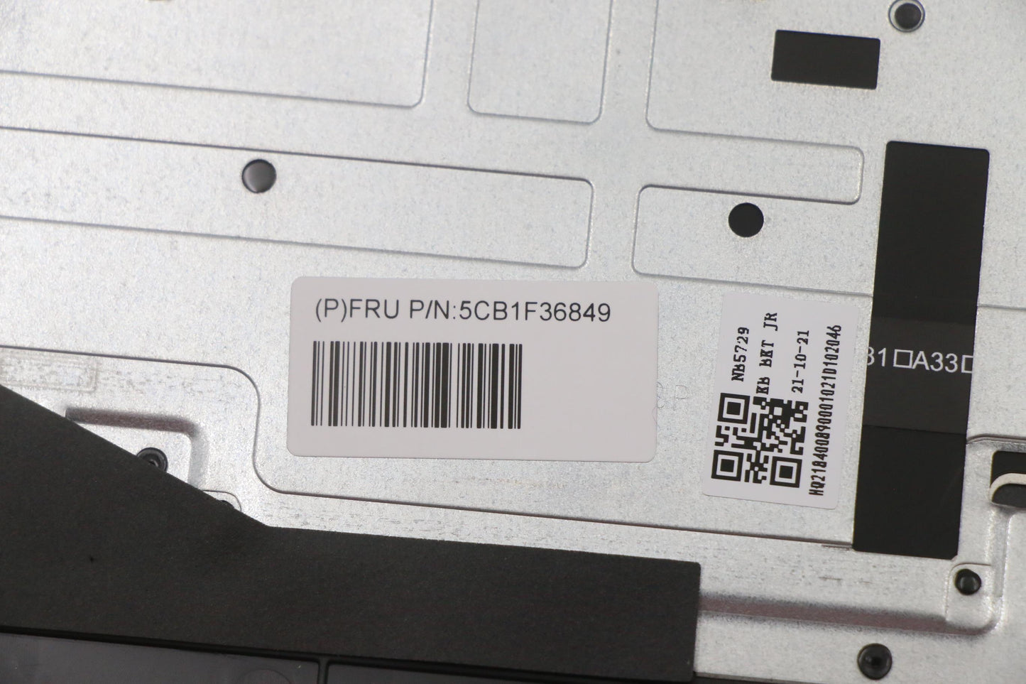 Lenovo Cover Upper Case Assembly Euro - 5CB1F36849