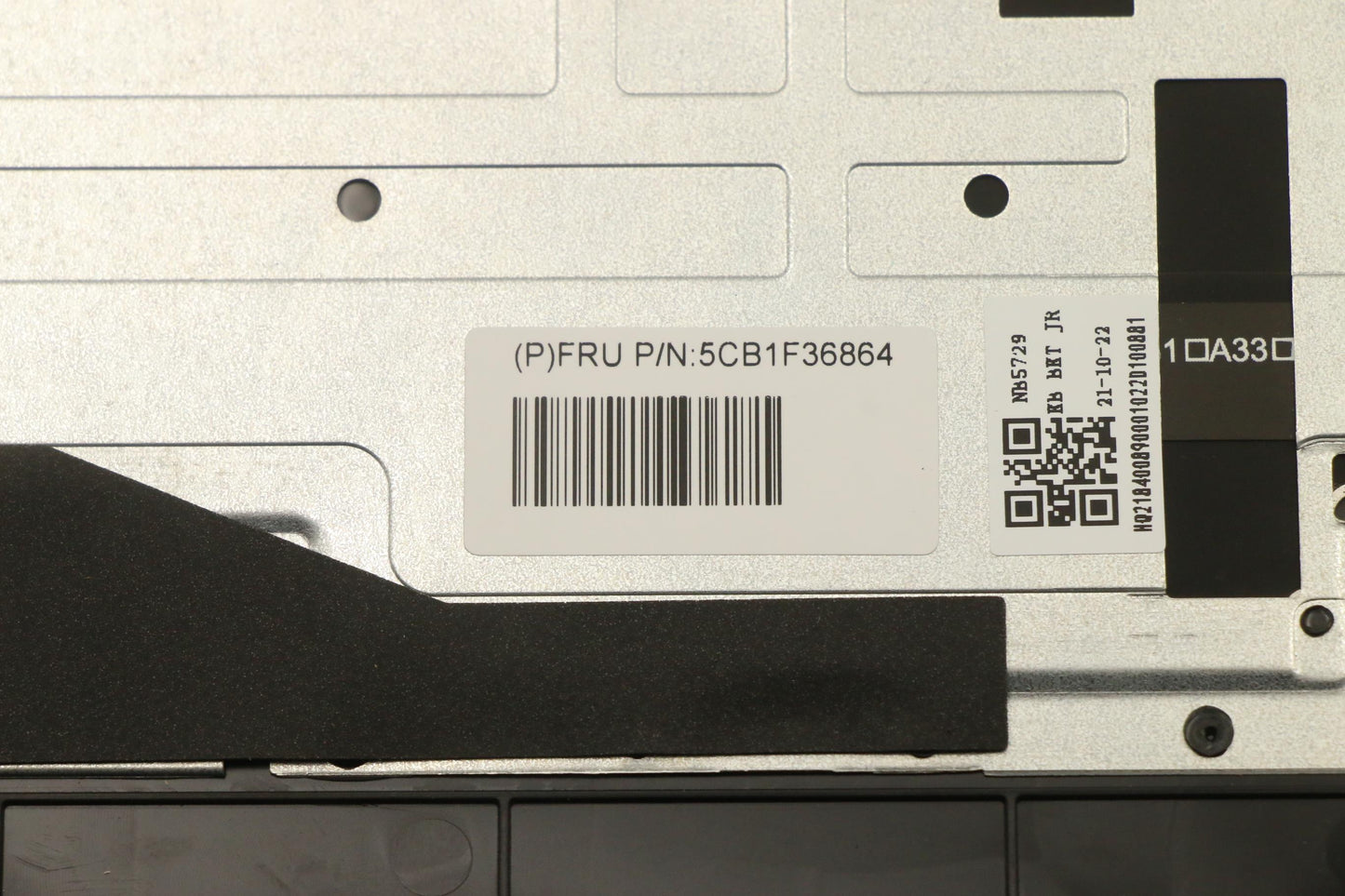 Lenovo Cover Upper Case Assembly Por - 5CB1F36864