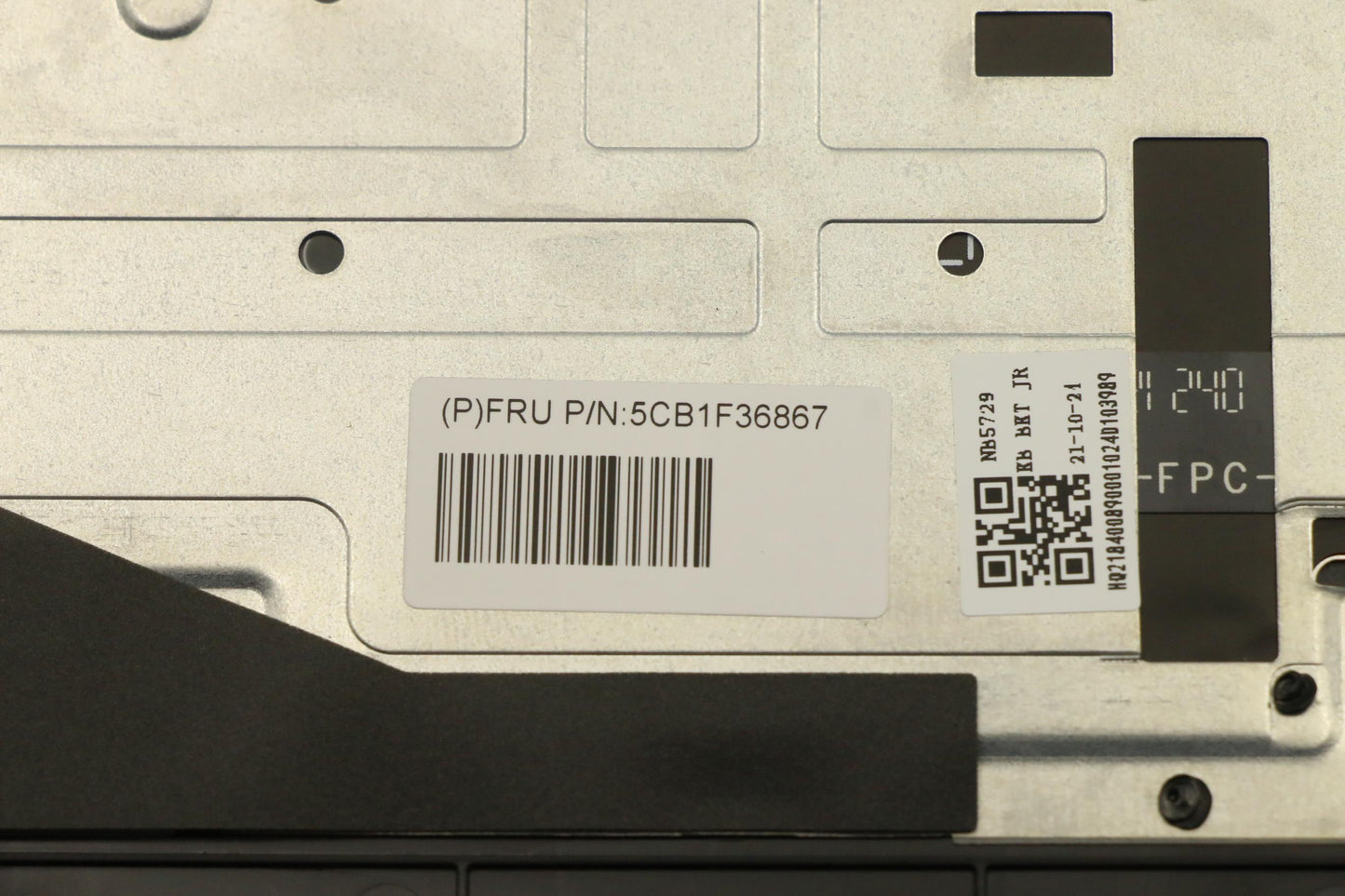 Lenovo Cover Upper Case Assembly Spa - 5CB1F36867