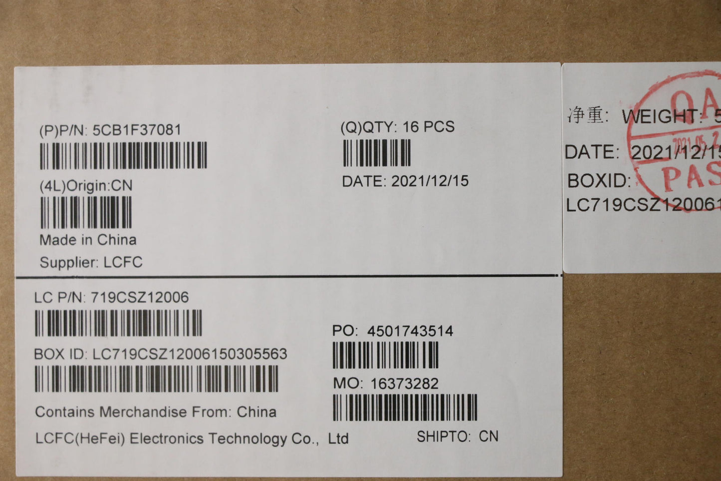 Lenovo Cover Lcd Cover L 82Lv Cg Ips - 5CB1F37081