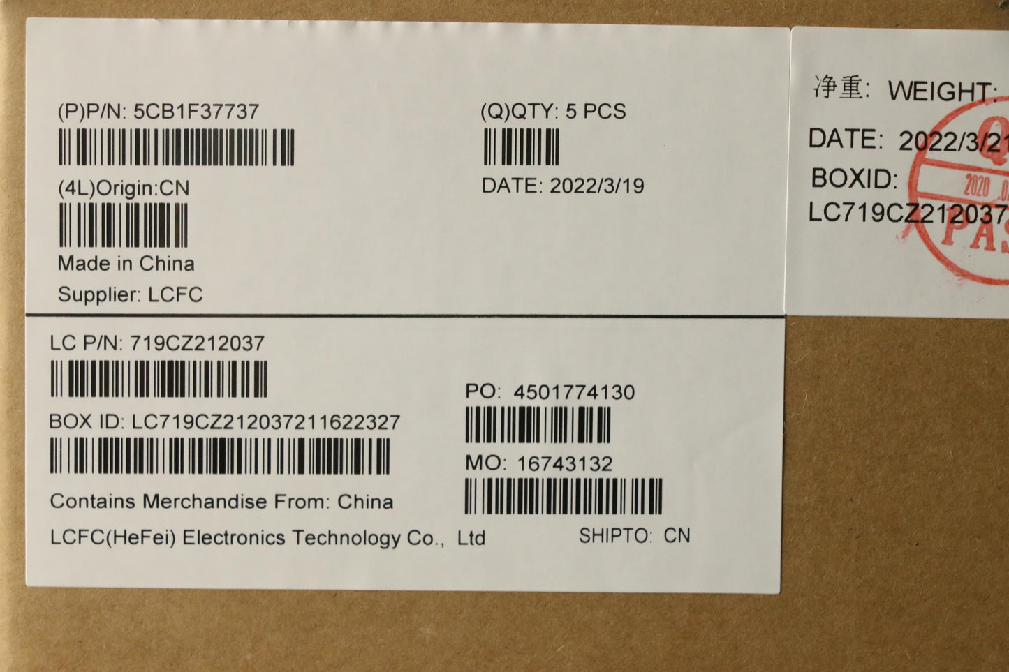 Lenovo Cover Upper Case Assembly Cze/ - 5CB1F37737