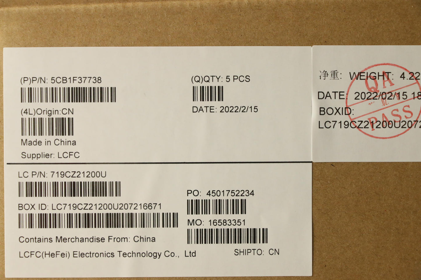 Lenovo Cover Upper Case Assembly Eng - 5CB1F37738