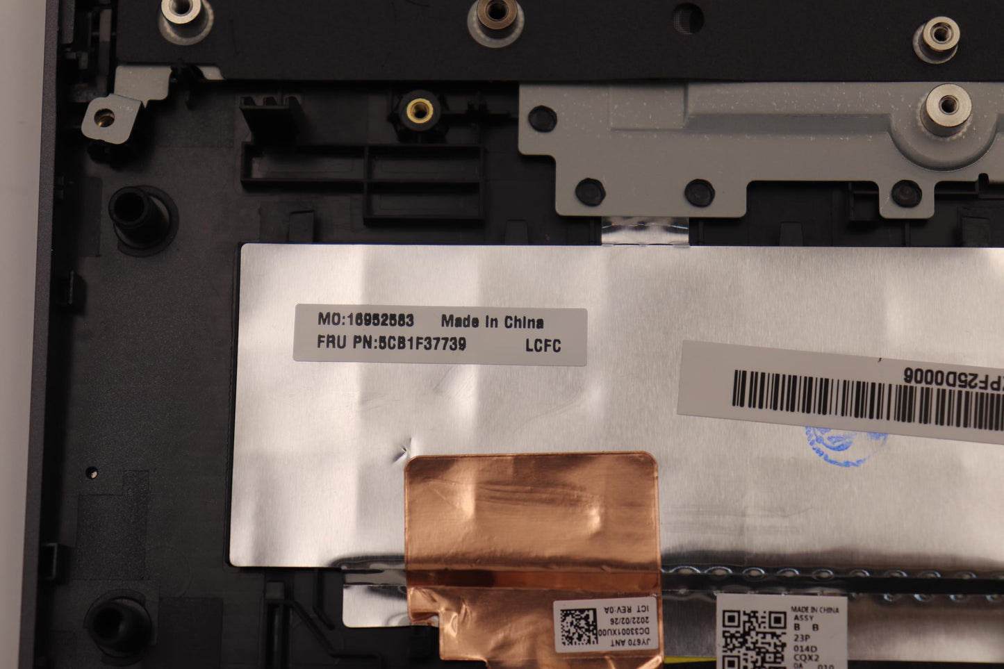 Lenovo Cover Upper Case Asmeuroengl82 - 5CB1F37739