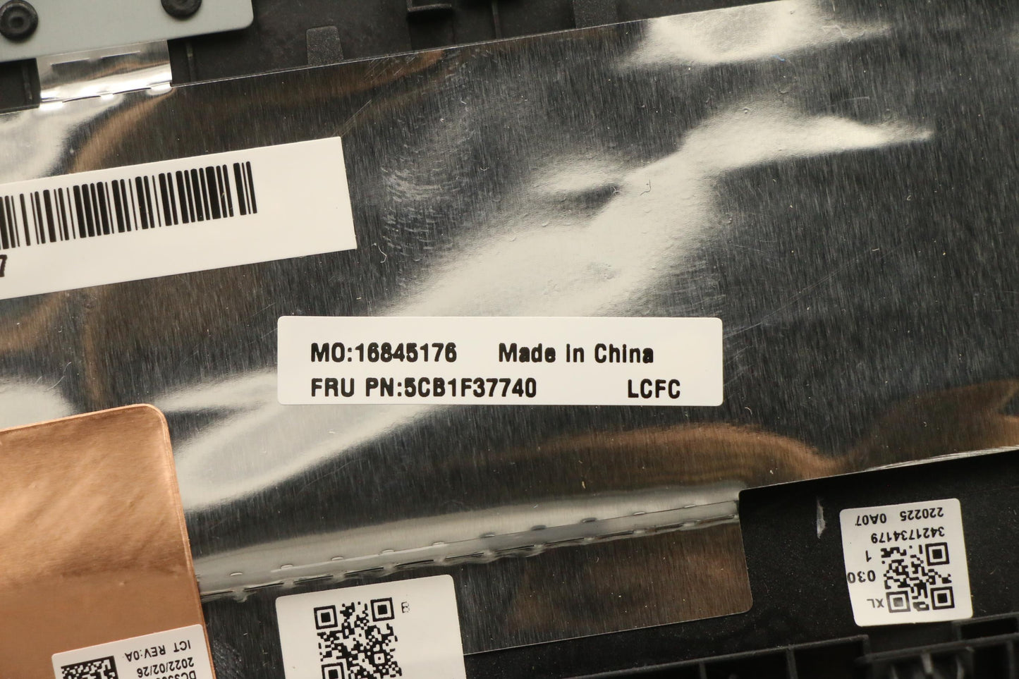 Lenovo Cover Upper Case Assembly Fra - 5CB1F37740