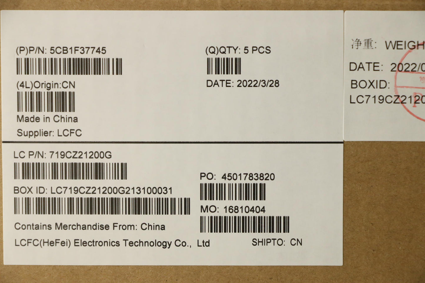 Lenovo Cover Upper Case Assembly Hbw - 5CB1F37745