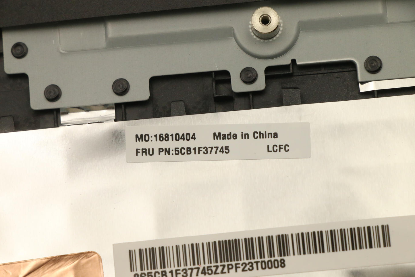 Lenovo Cover Upper Case Assembly Hbw - 5CB1F37745