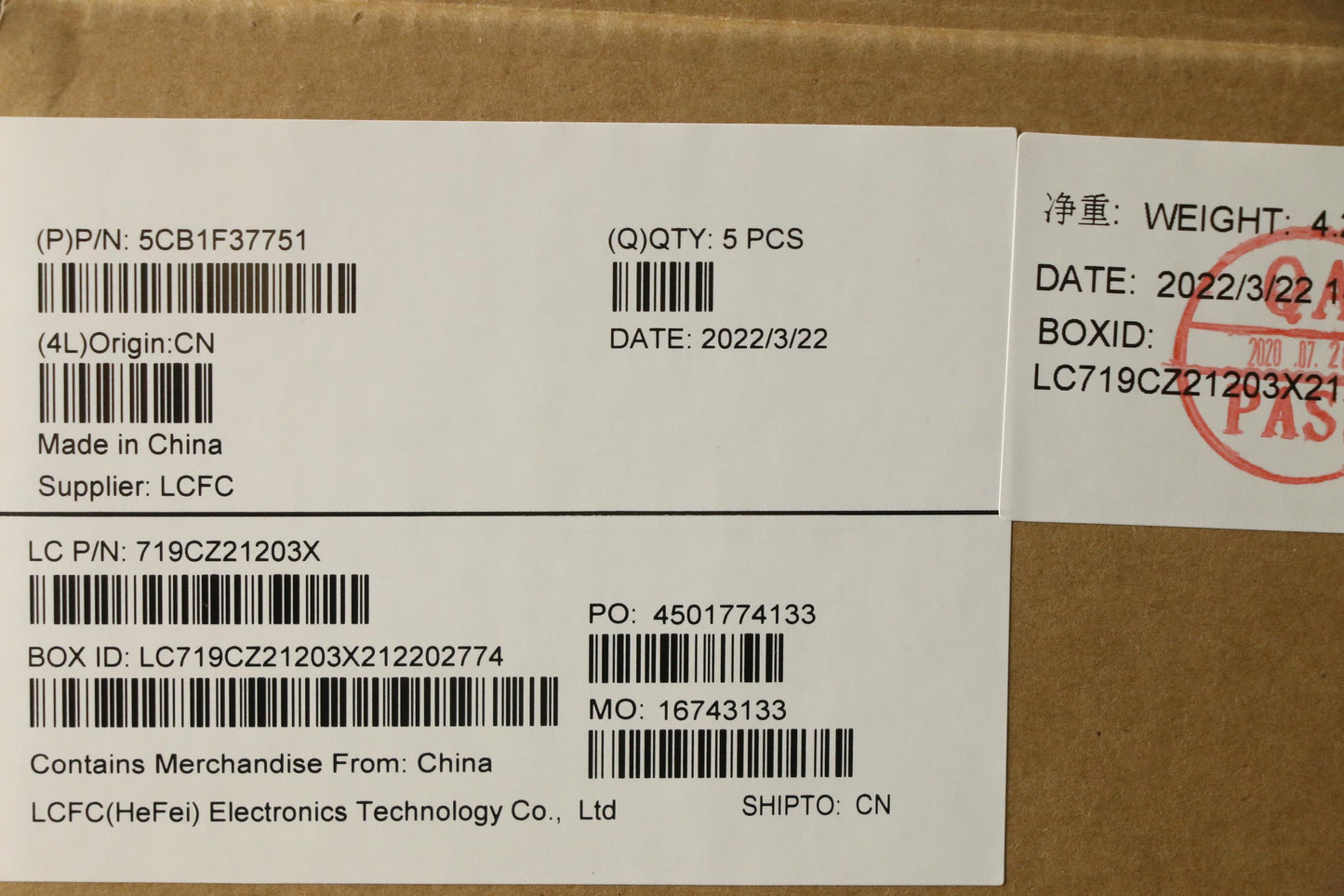 Lenovo Cover Upper Case Assembly Kor - 5CB1F37751