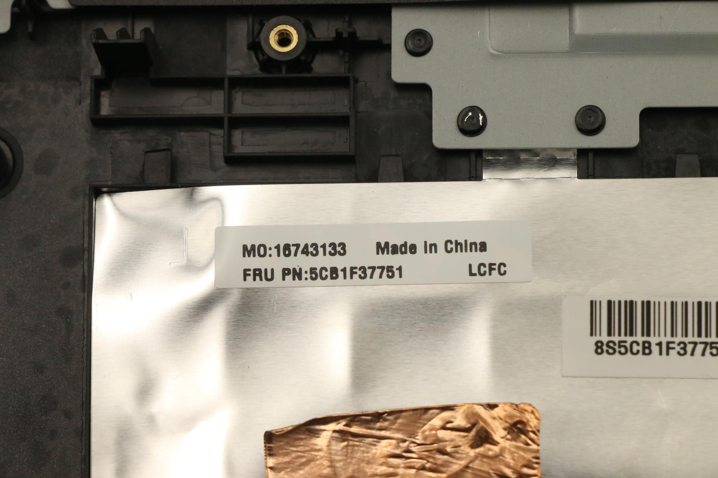 Lenovo Cover Upper Case Assembly Kor - 5CB1F37751