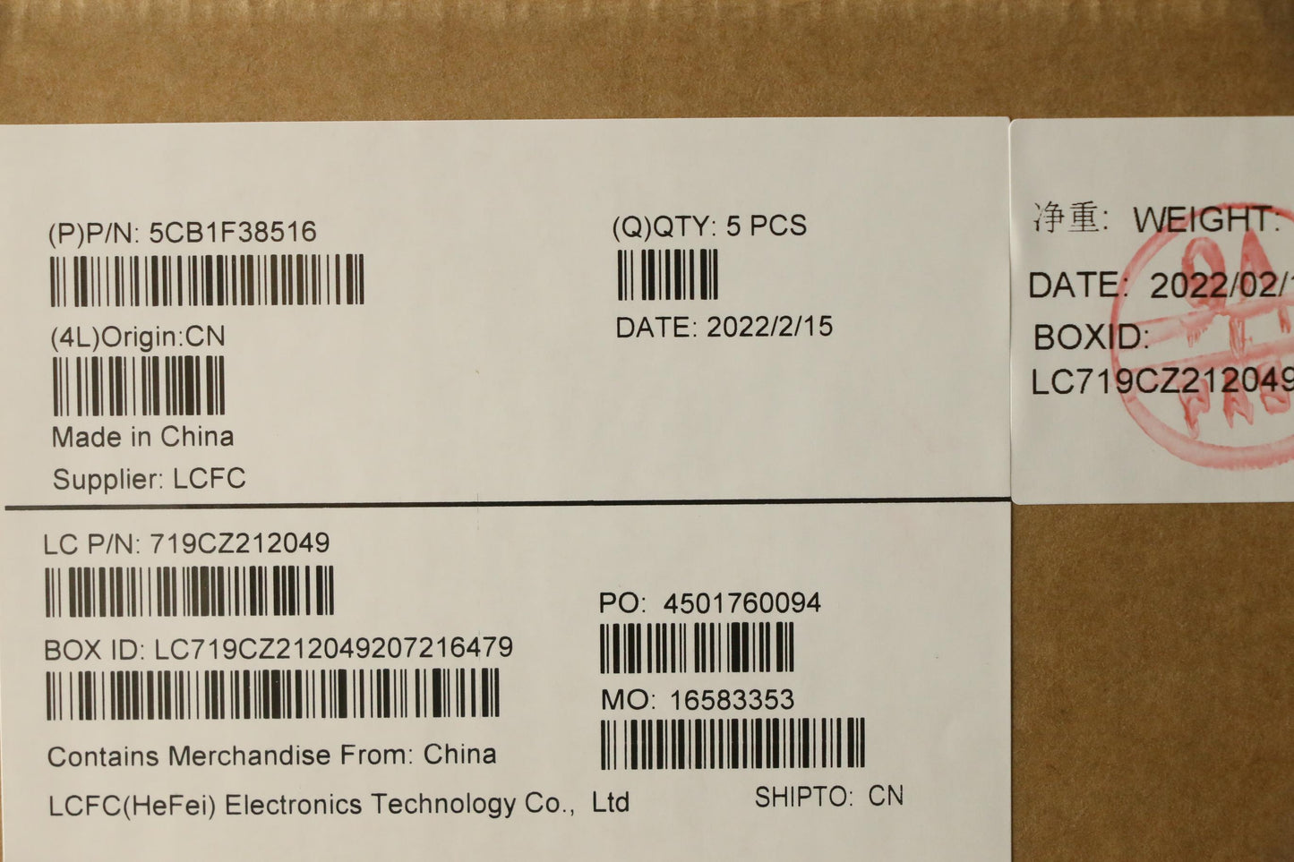 Lenovo Cover Upper Case Assembly Uke - 5CB1F38516