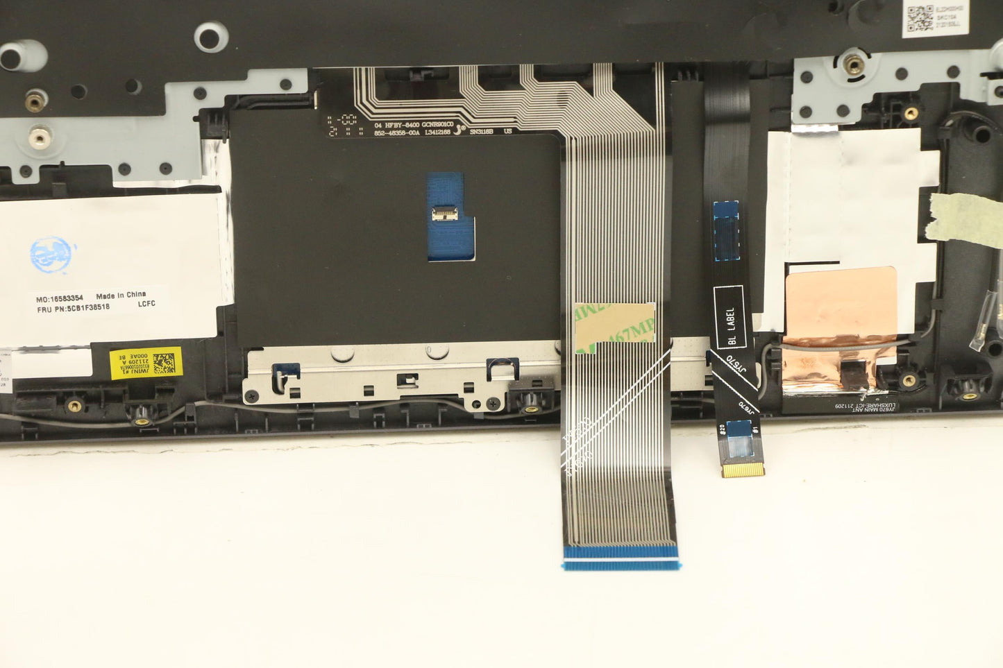 Lenovo C-Cover with Keyboard, USA English, RGB Backlight - 5CB1F38518