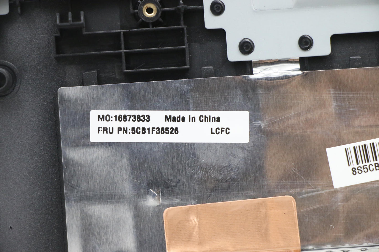 Lenovo Cover Upper Case Assembly Fra - 5CB1F38526
