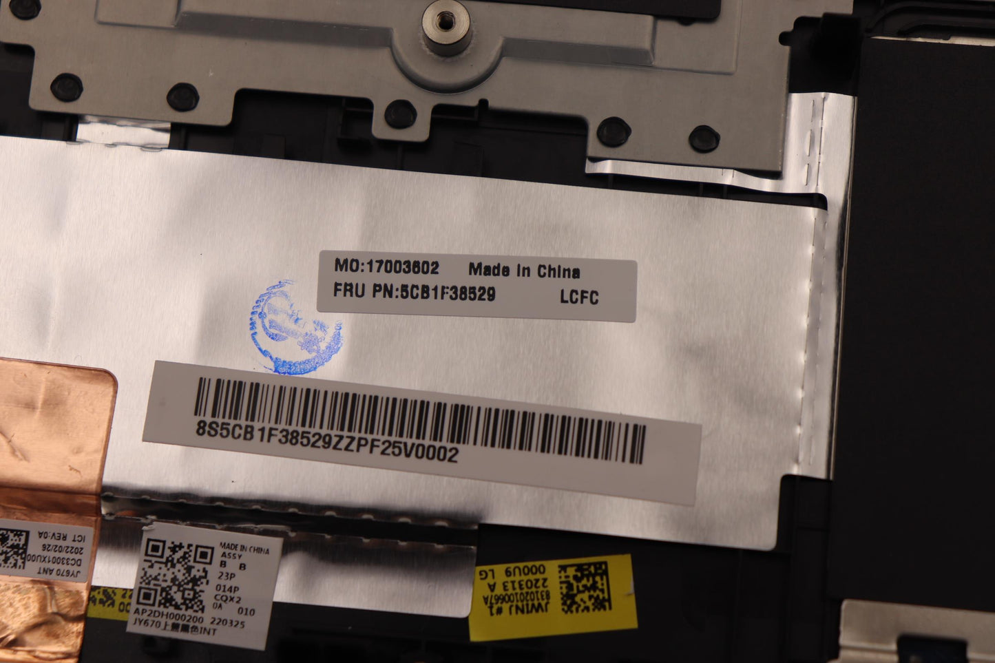 Lenovo Cover Upper Case Assembly Ger - 5CB1F38529