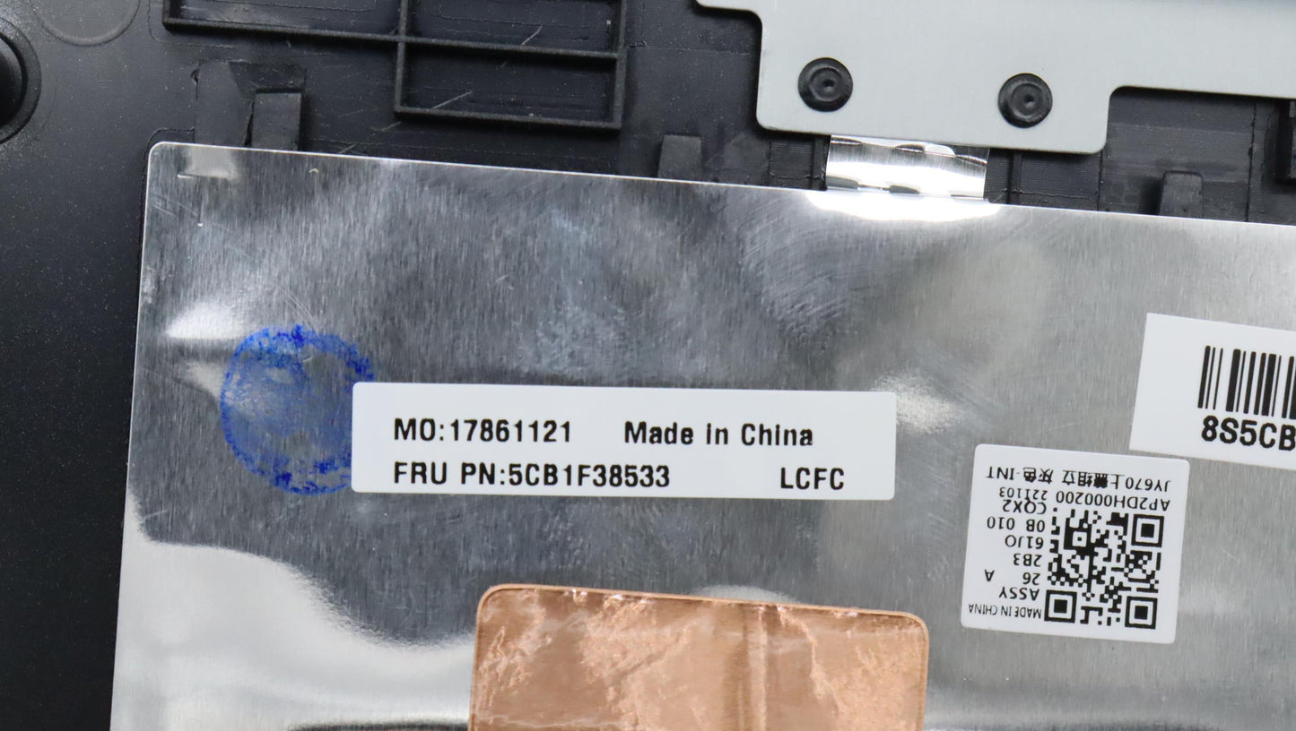 Lenovo Cover Upper Case Assembly Hun - 5CB1F38533