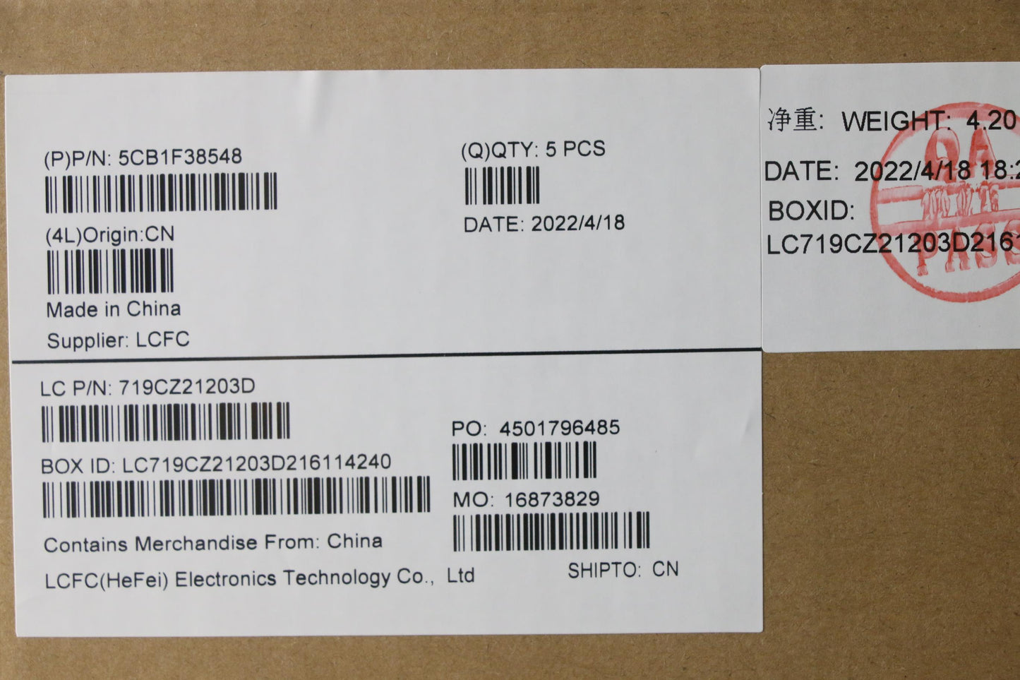 Lenovo Cover Upper Case Assembly Uke - 5CB1F38548