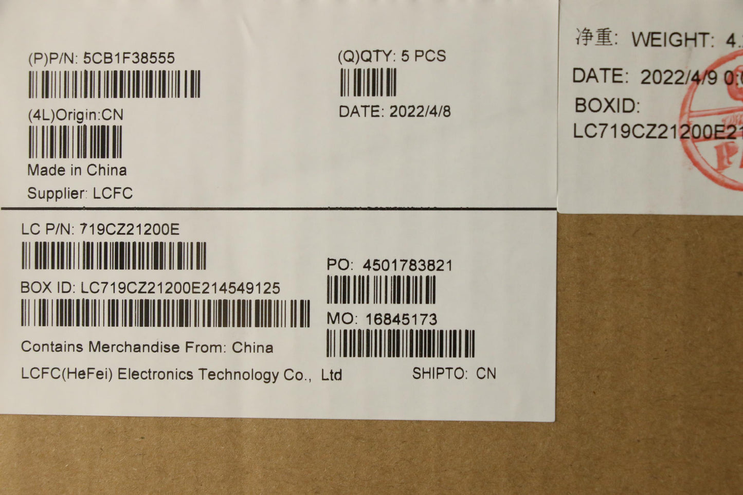 Lenovo Cover Upper Case Assembly Cze/ - 5CB1F38555