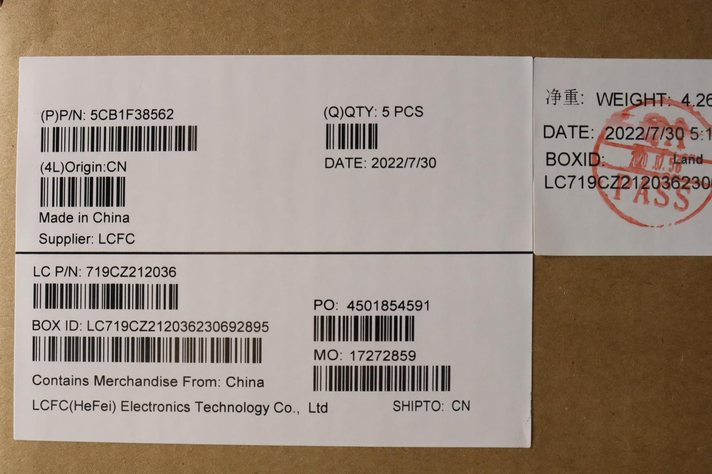 Lenovo Cover Upper Case Asmgre L82Rf - 5CB1F38562