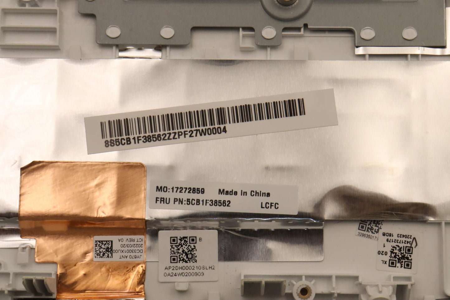 Lenovo Cover Upper Case Asmgre L82Rf - 5CB1F38562