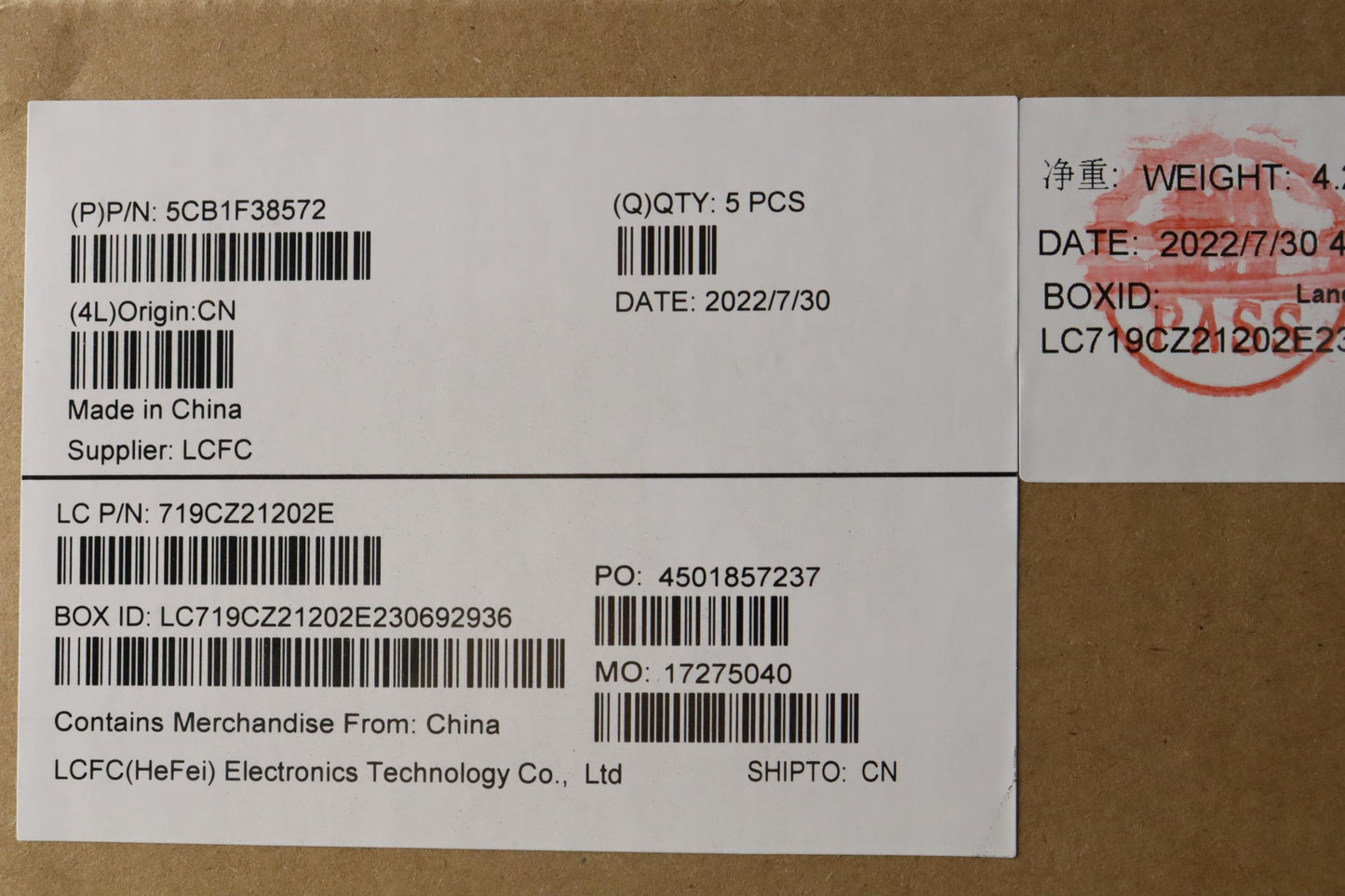 Lenovo Cover Upper Case Asmpor L82Rf - 5CB1F38572