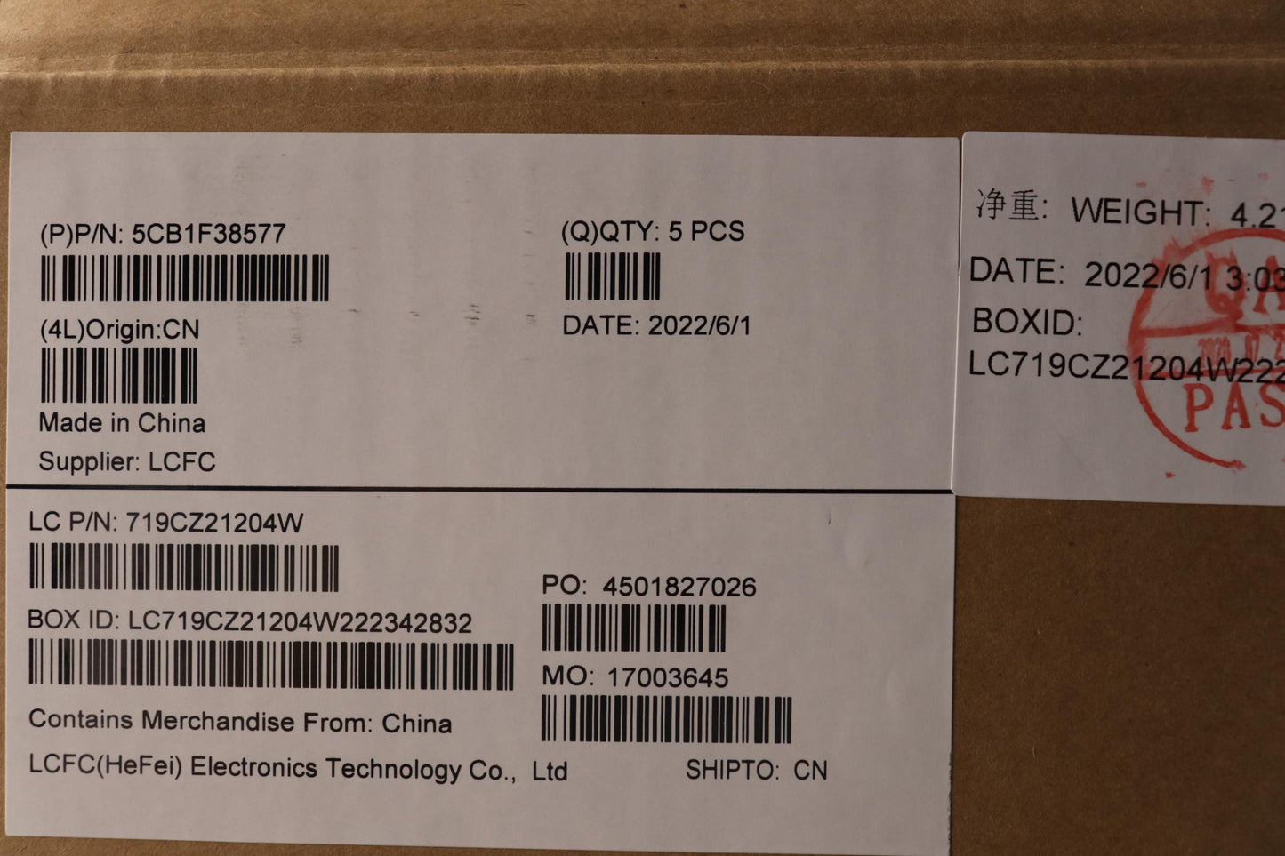 Lenovo Cover Upper Case Asmtc L82Rf S - 5CB1F38577