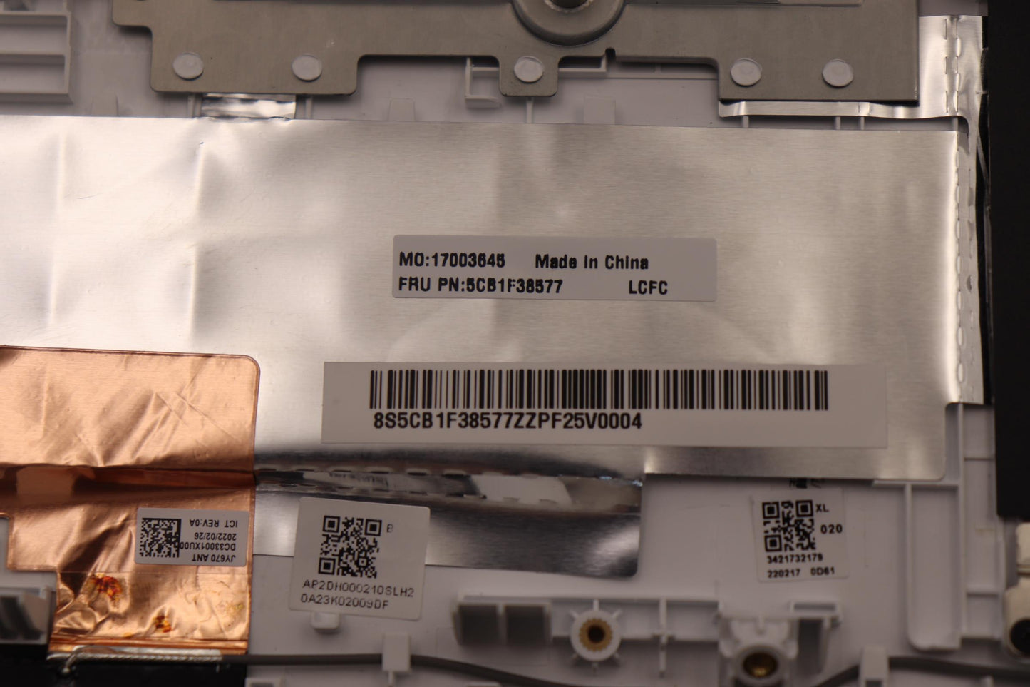 Lenovo Cover Upper Case Asmtc L82Rf S - 5CB1F38577