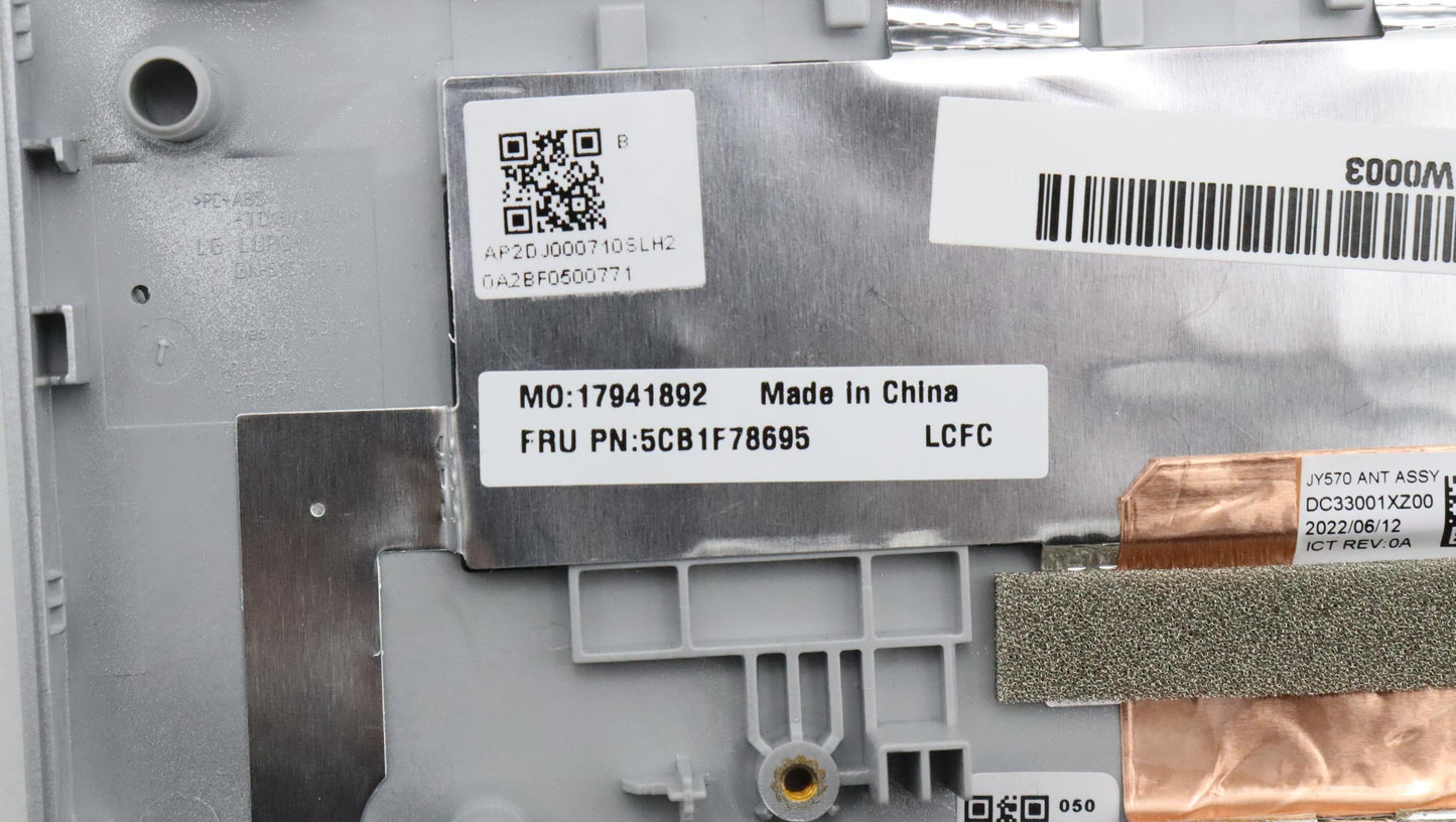 Lenovo Cover Upper Case Assembly Bel - 5CB1F38695
